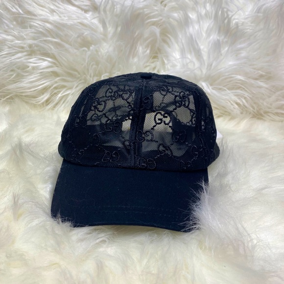 Mesh Logo Gucci hat - Picture 3 of 3
